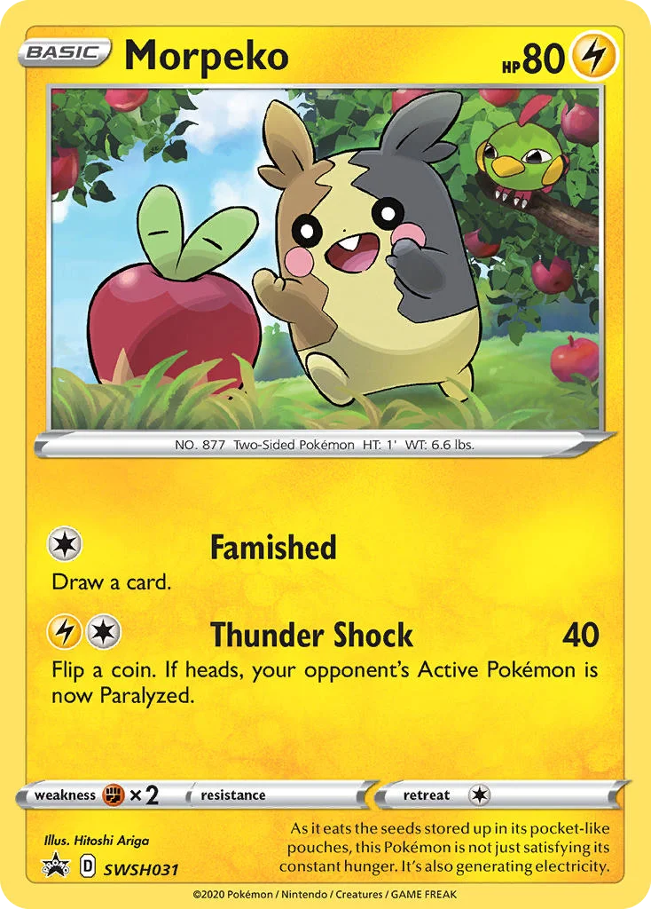 Morpeko Pokemon card