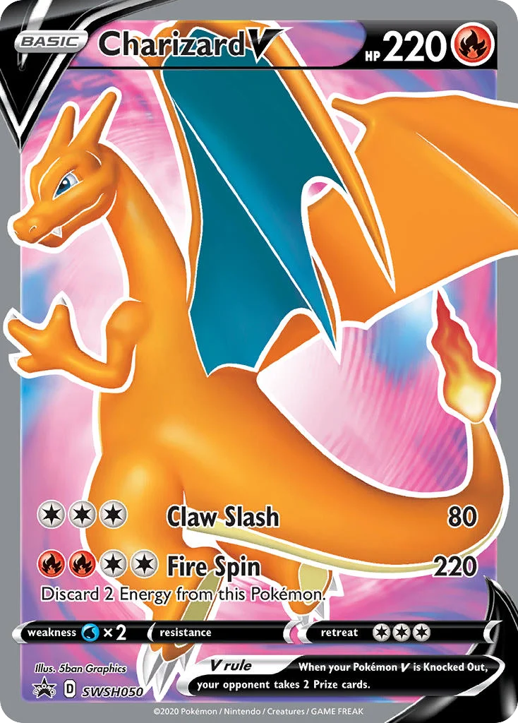 Charizard V Pokemon card