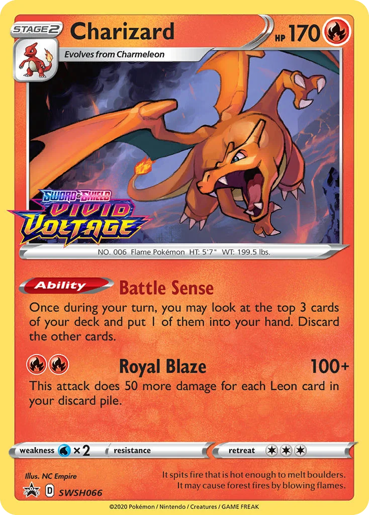 Charizard Pokemon card