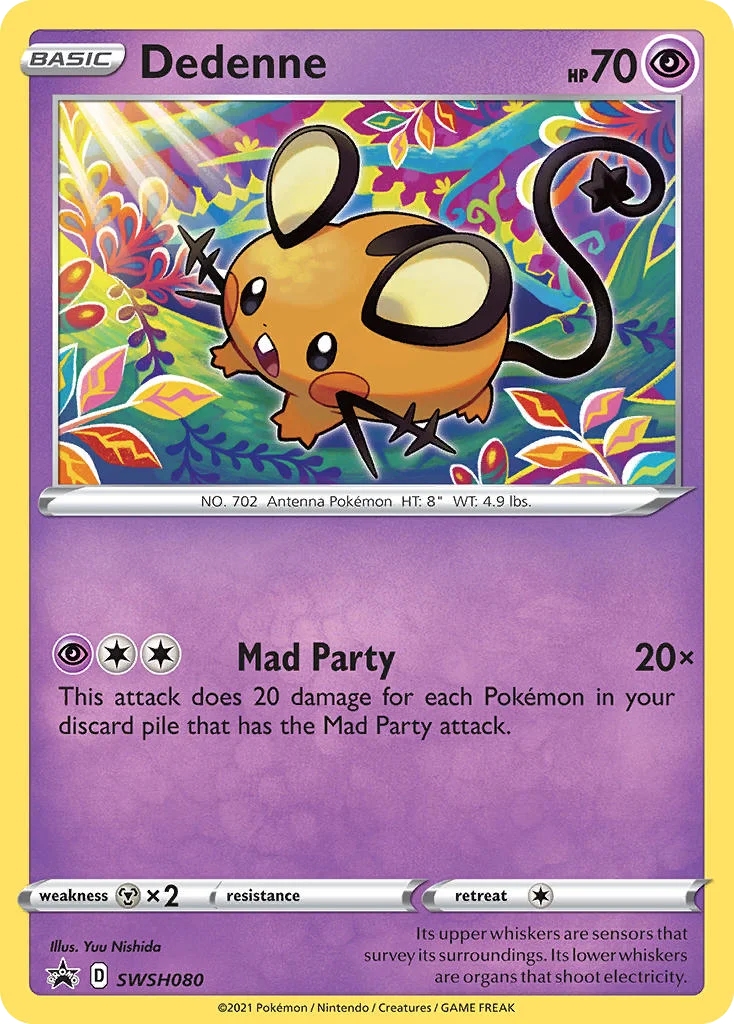 Dedenne Pokemon card