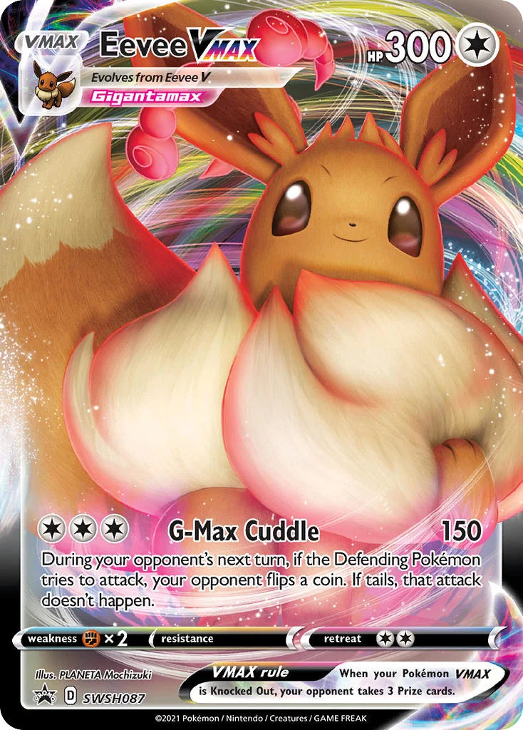 Eevee VMAX Pokemon card