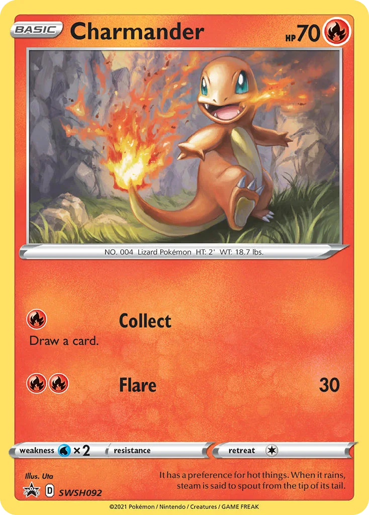 Charmander Pokemon card