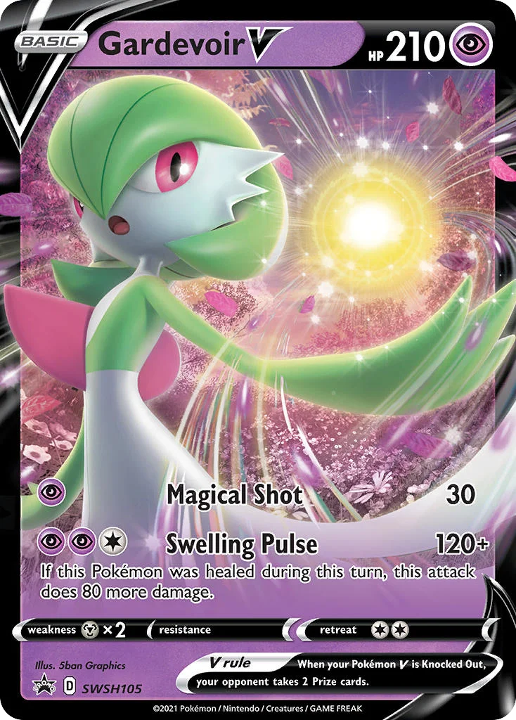 Gardevoir V Pokemon card
