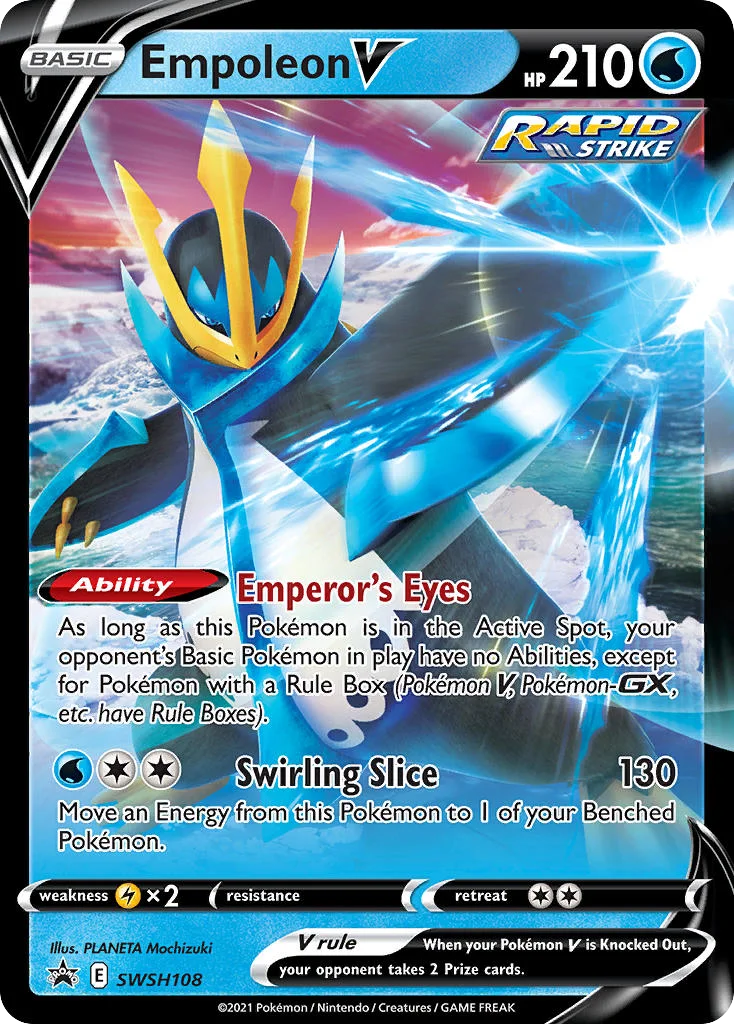 Empoleon V Pokemon card