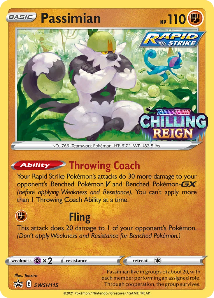 Passimian Pokemon card