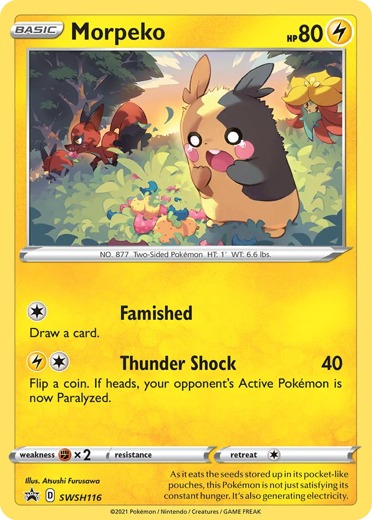 Morpeko Pokemon card