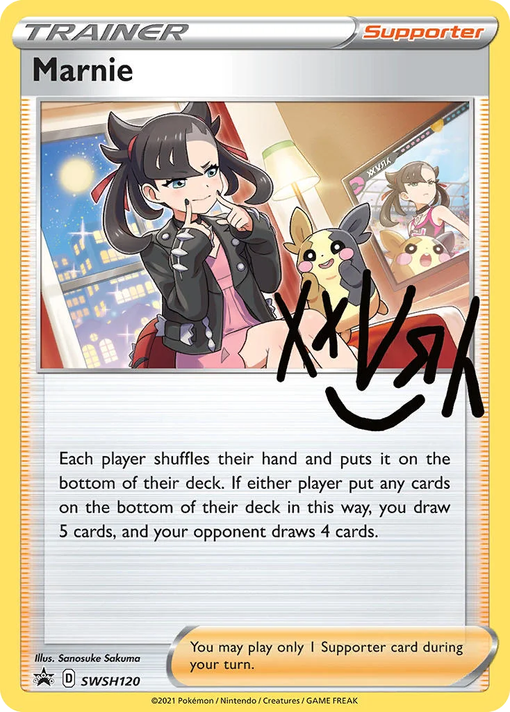 Marnie Pokemon card