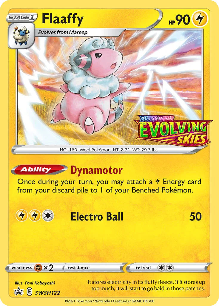 Flaaffy Pokemon card