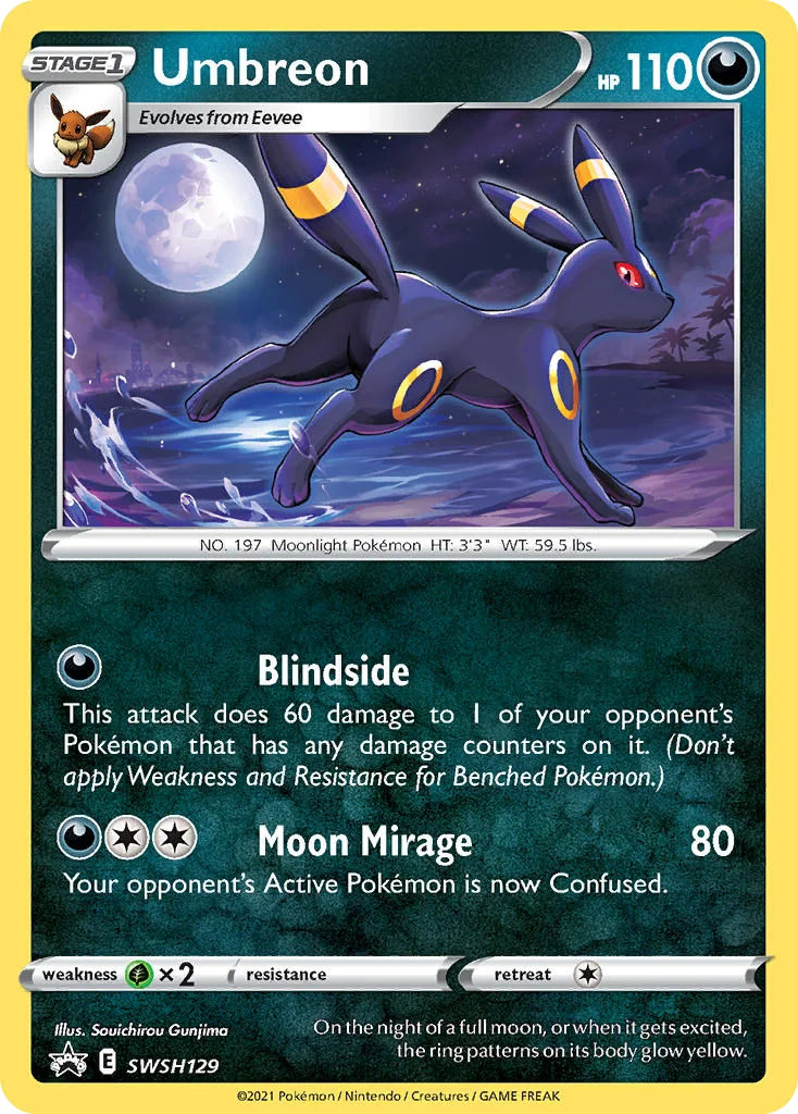 Umbreon Pokemon card