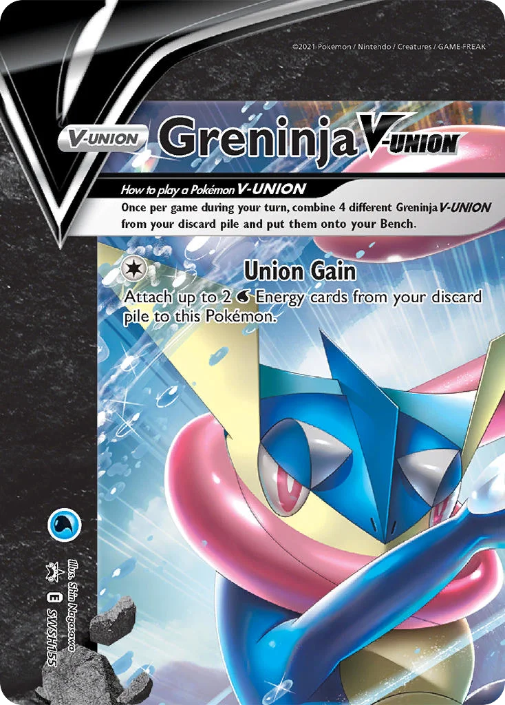 Greninja V-UNION Pokemon card