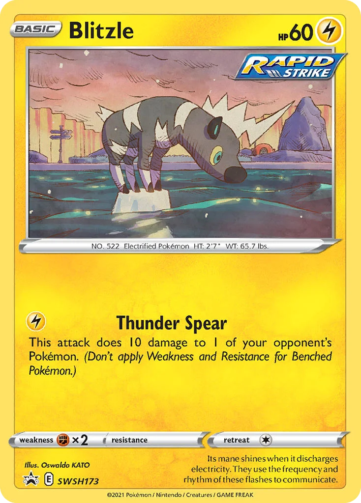 Blitzle Pokemon card