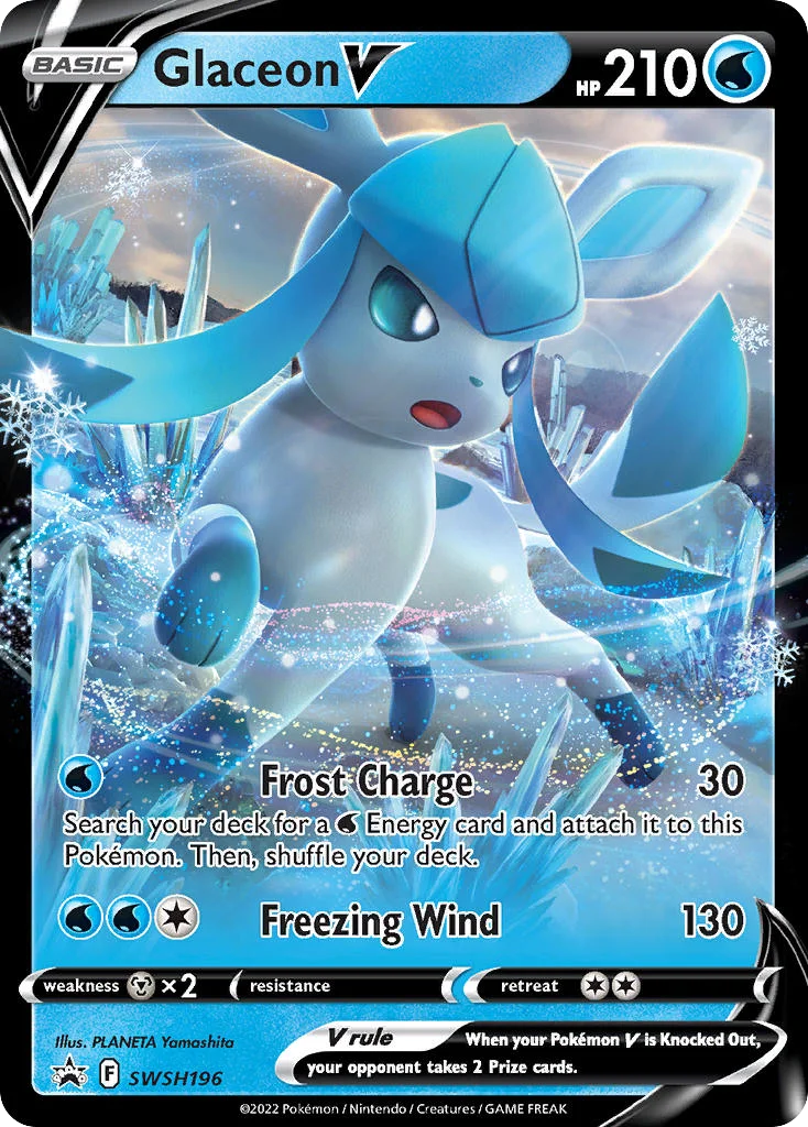 Glaceon V Pokemon card