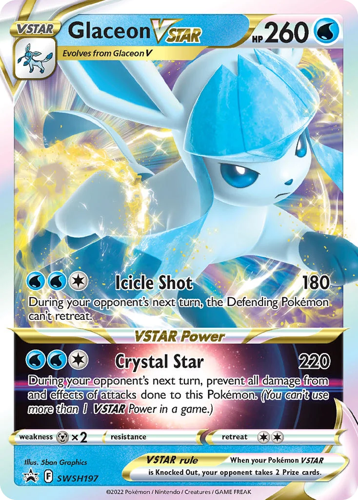 Glaceon VSTAR Pokemon card
