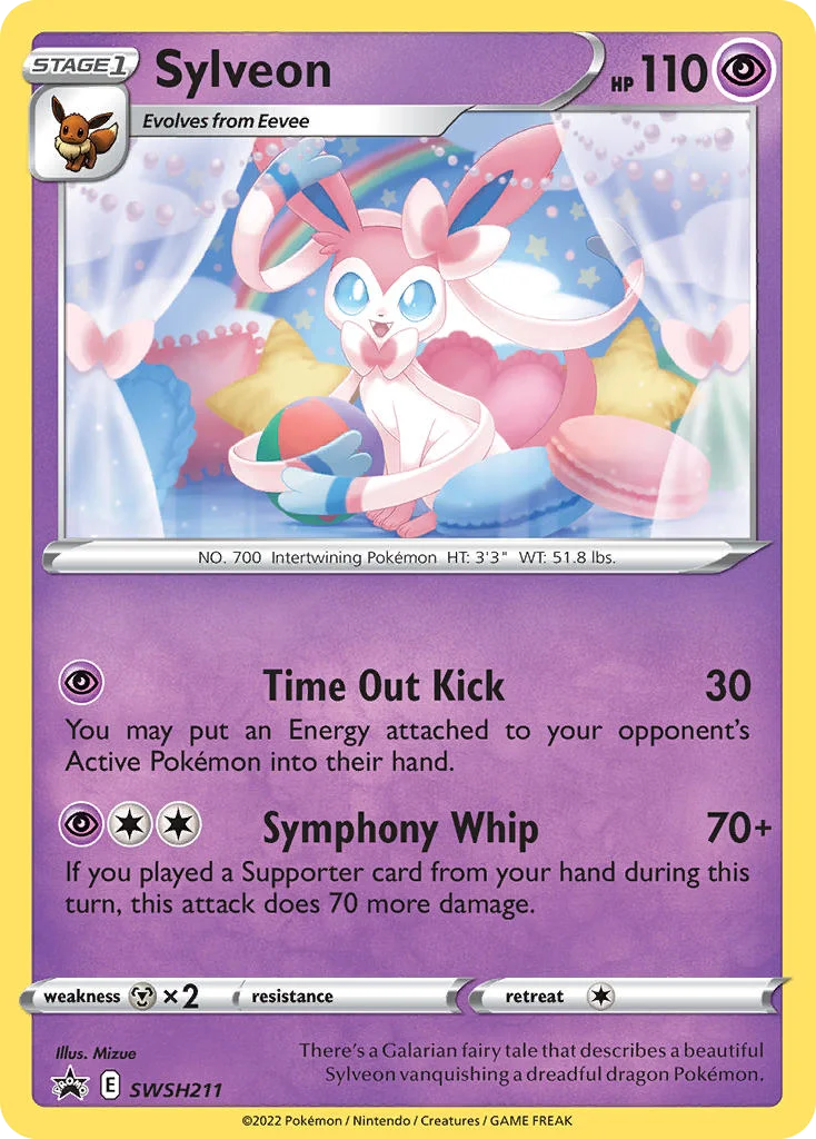 Sylveon Pokemon card