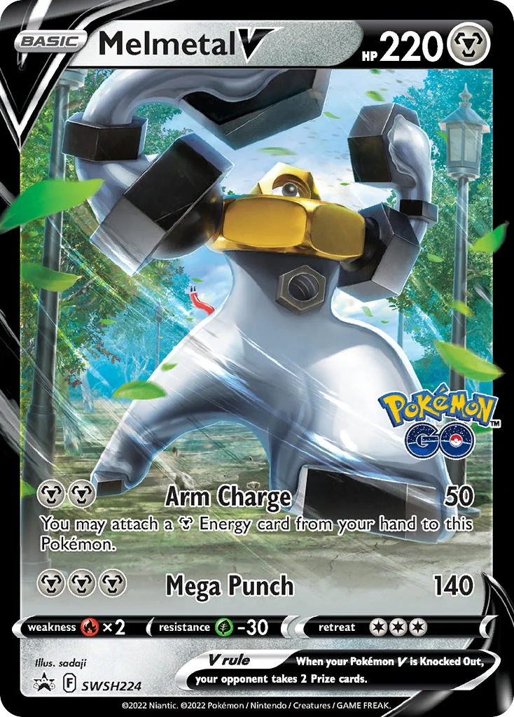 Melmetal V Pokemon card