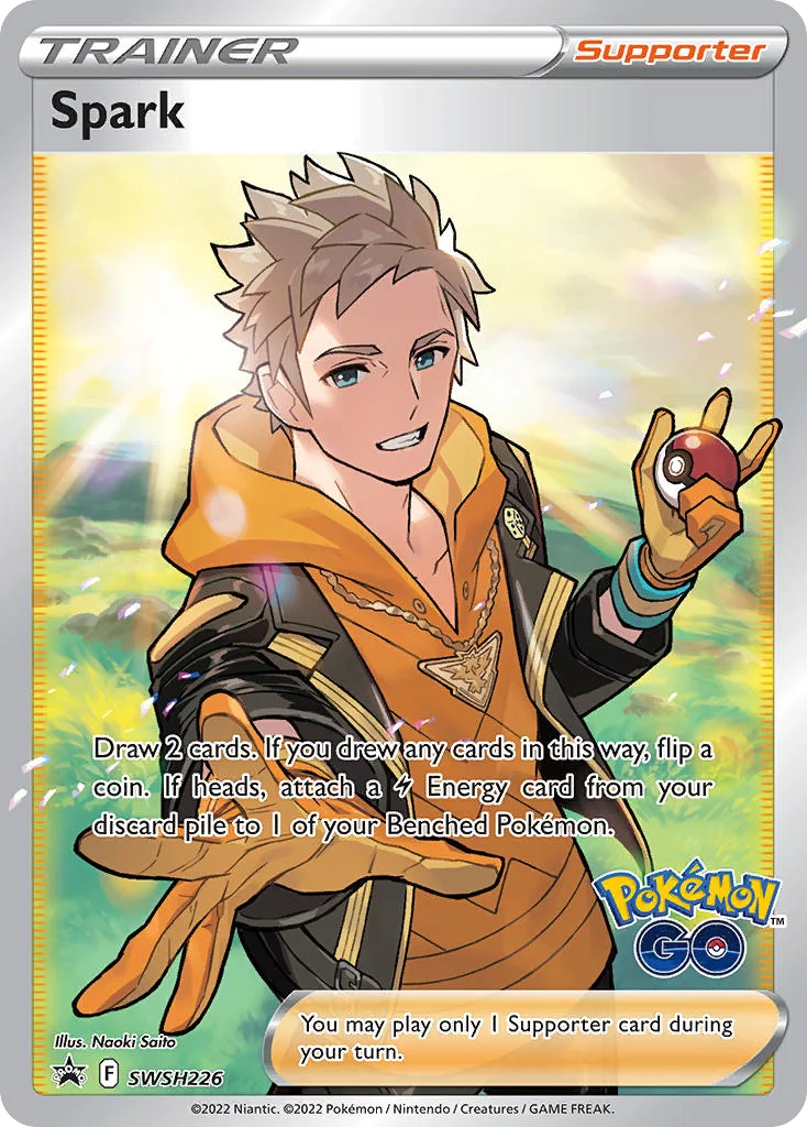 Spark Pokemon card