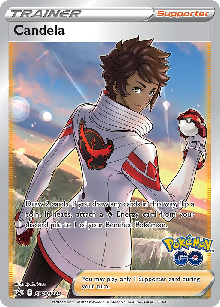 Candela Pokemon card