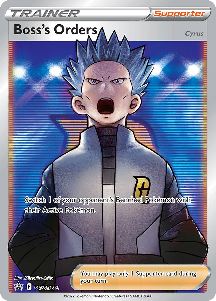 Boss's Orders Pokemon card