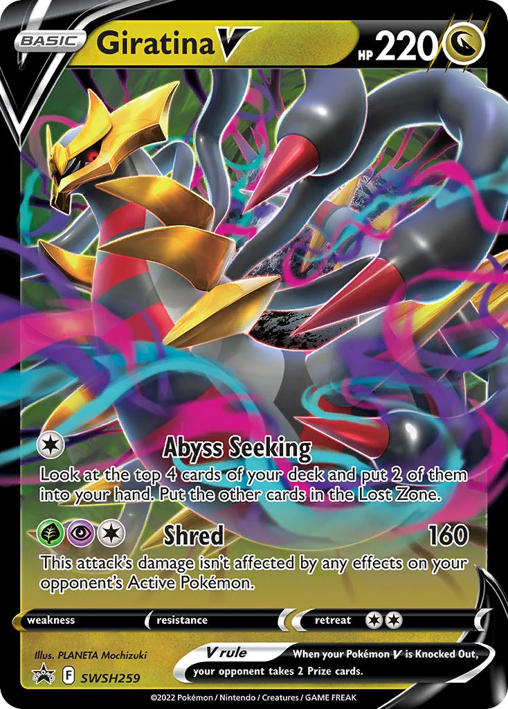 Giratina V Pokemon card