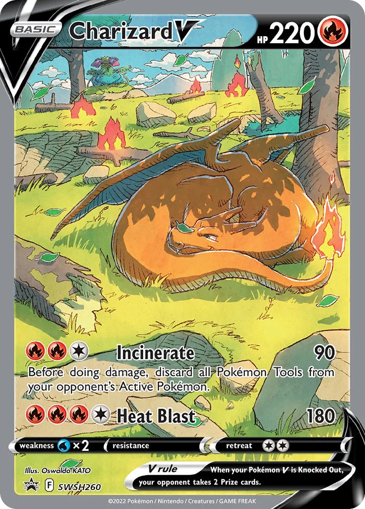 Charizard V Pokemon card