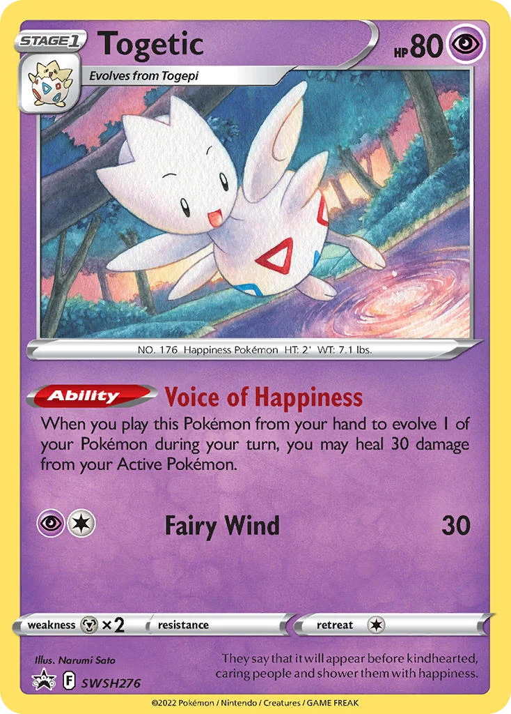 Togetic Pokemon card