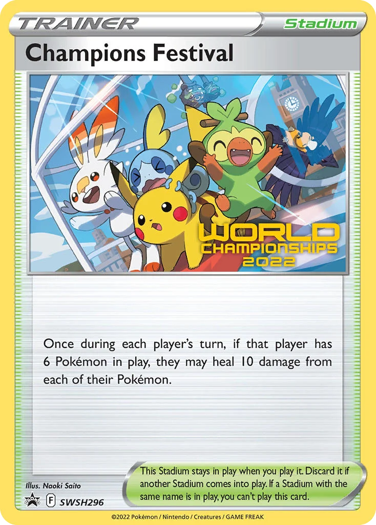 Champions Festival Pokemon card