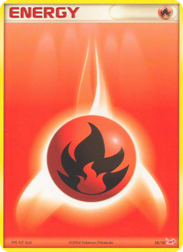 Fire Energy Pokemon card
