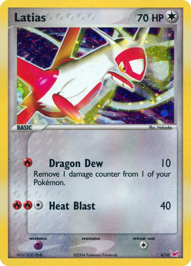 Latias Pokemon card