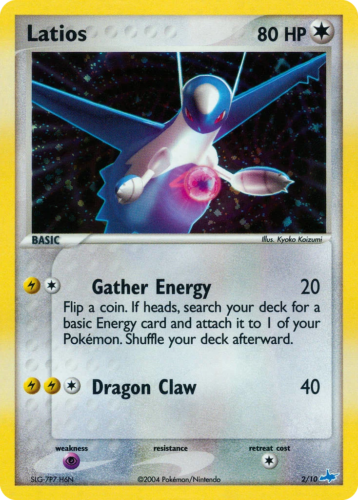 Latios Pokemon card