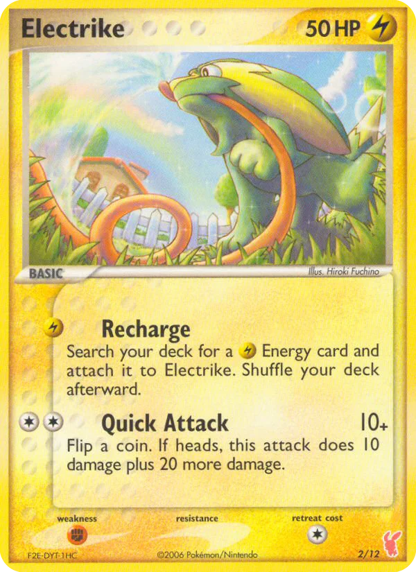 Electrike Pokemon card