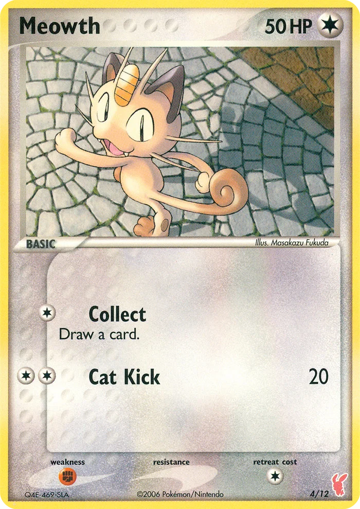 Meowth Pokemon card