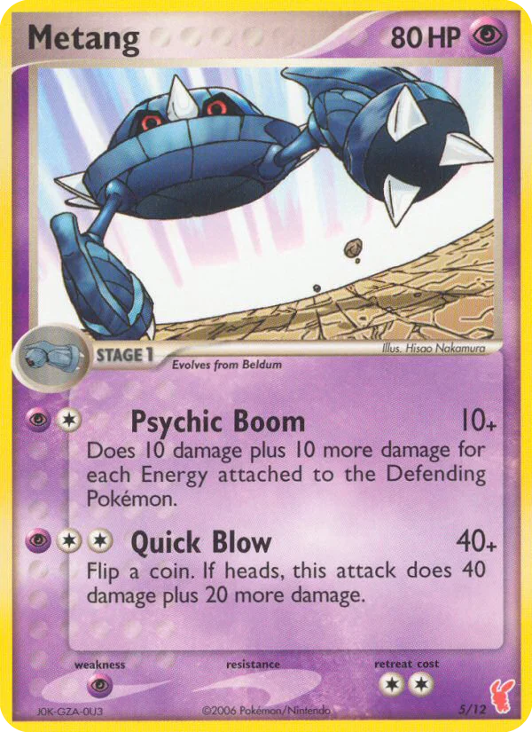 Metang Pokemon card