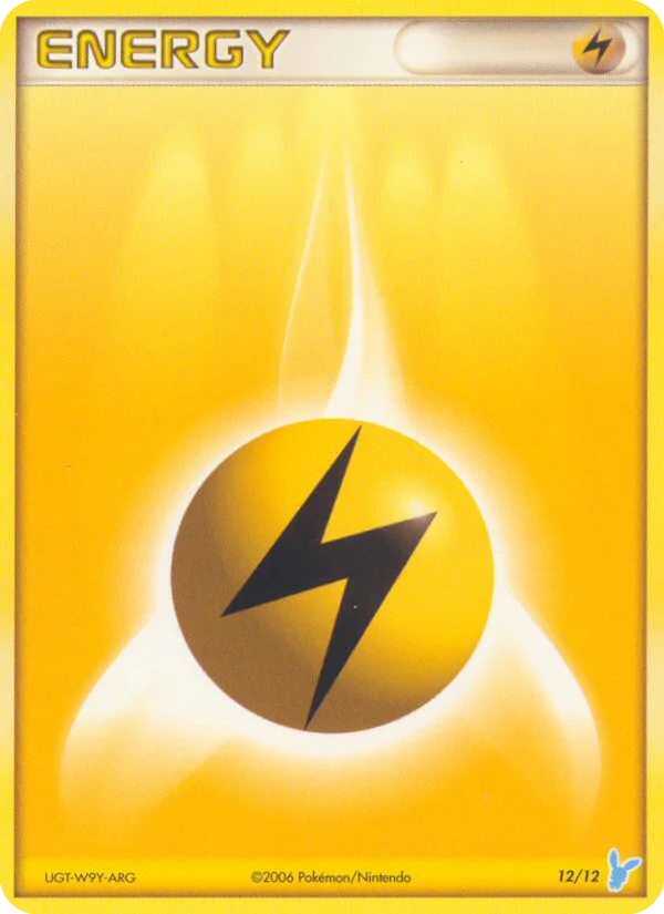 Lightning Energy Pokemon card