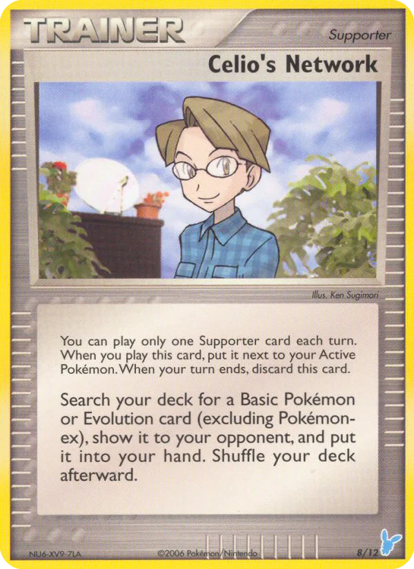 Celio's Network Pokemon card