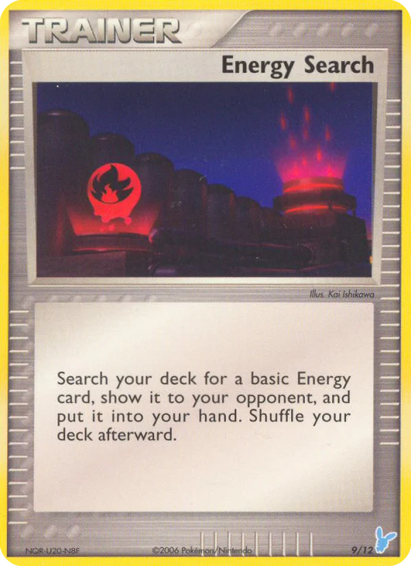 Energy Search Pokemon card