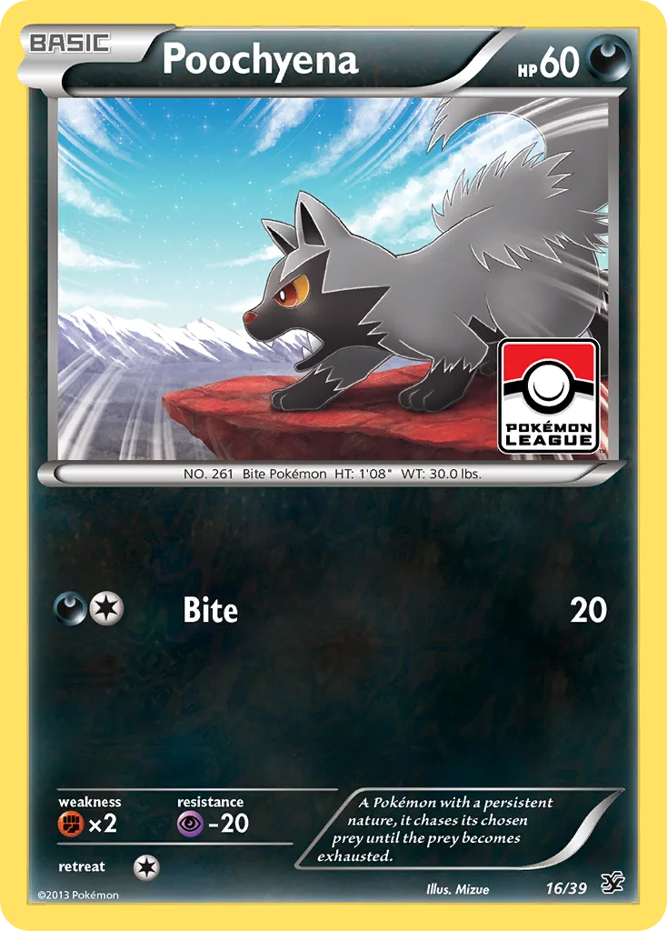 Poochyena Pokemon card
