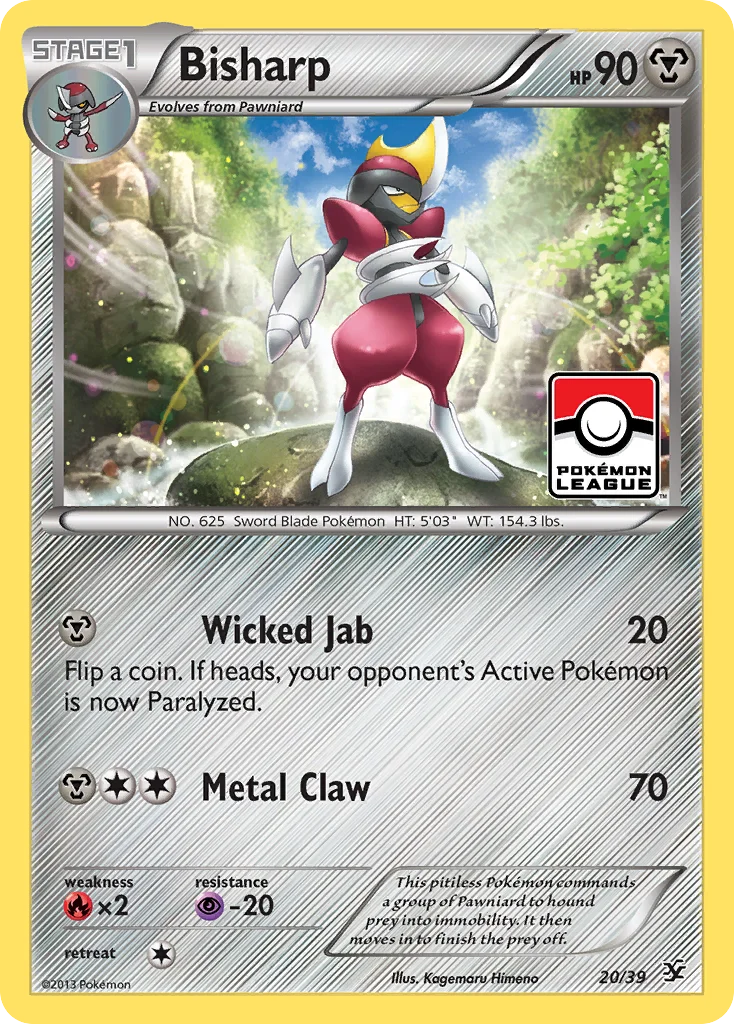 Bisharp Pokemon card