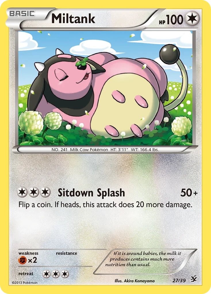 Miltank Pokemon card