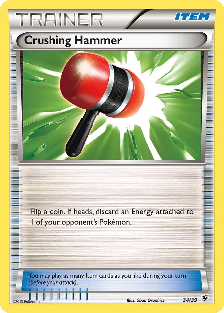 Crushing Hammer Pokemon card