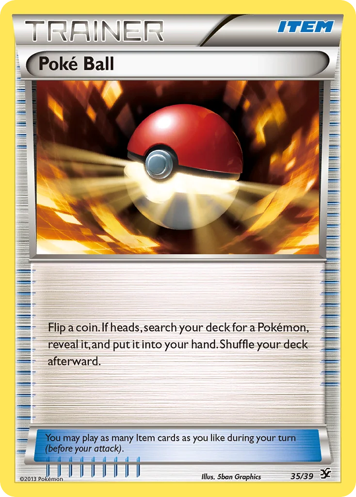 Poké Ball Pokemon card