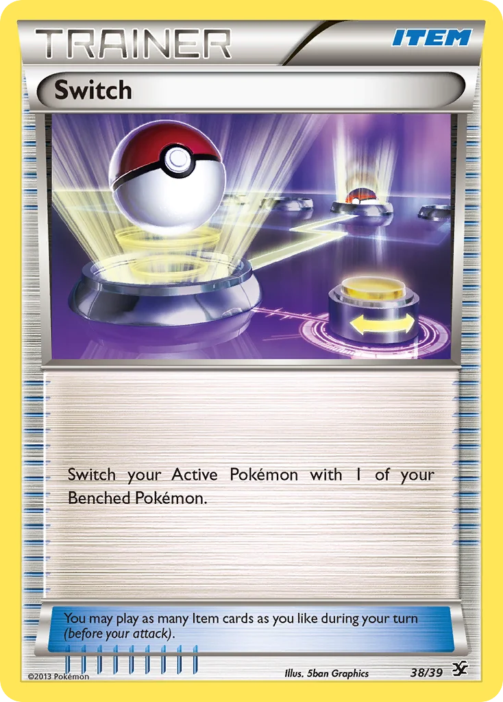 Switch Pokemon card