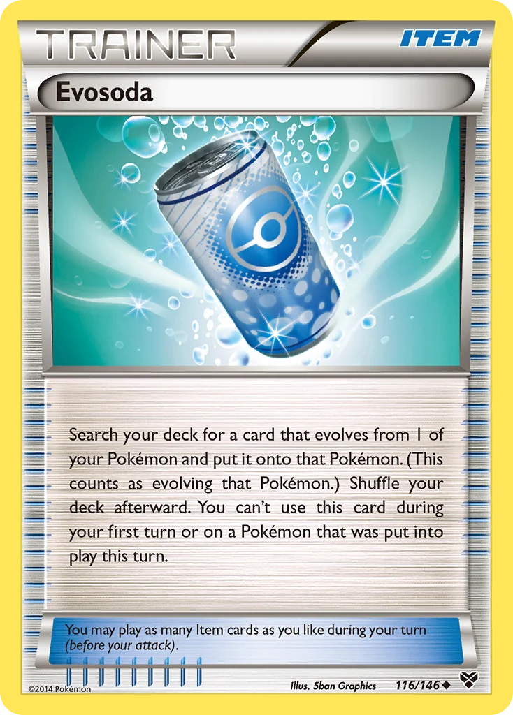 Evosoda Pokemon card