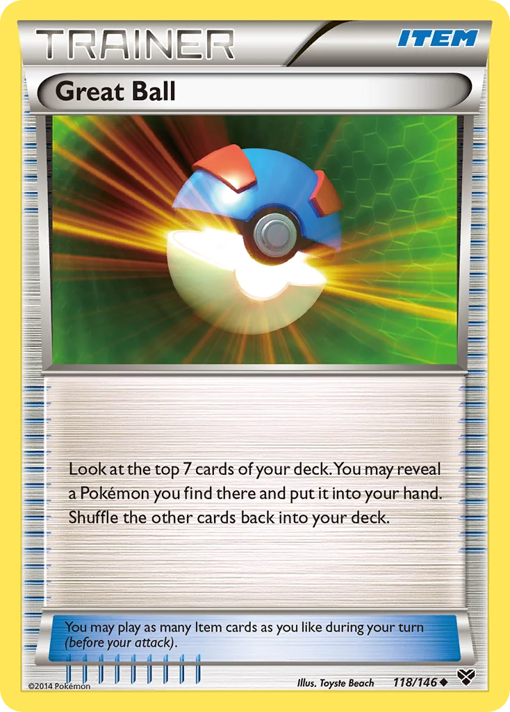 Great Ball Pokemon card