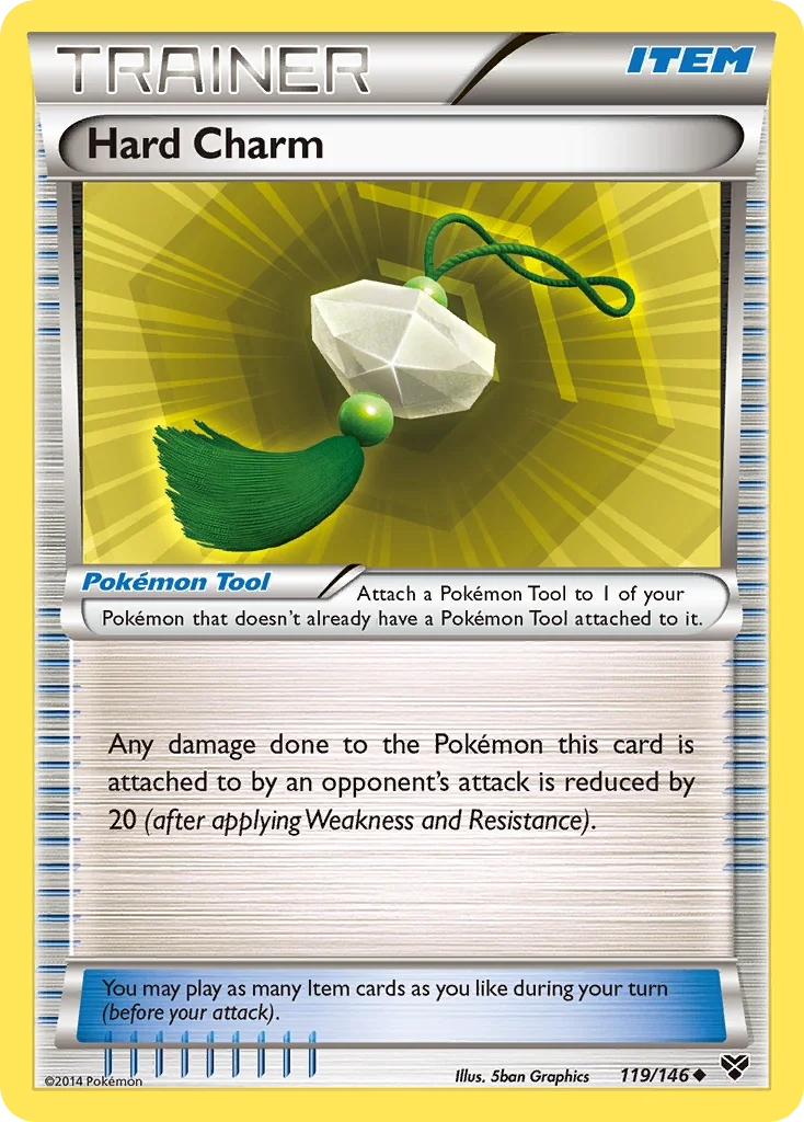 Hard Charm Pokemon card