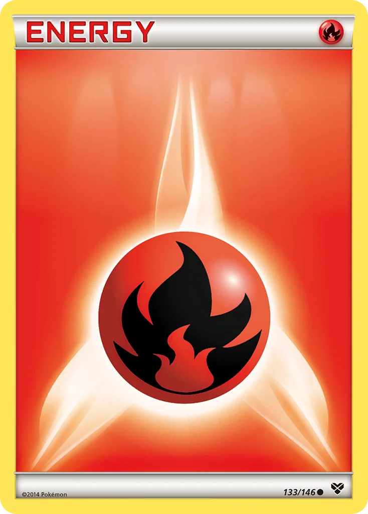 Fire Energy Pokemon card