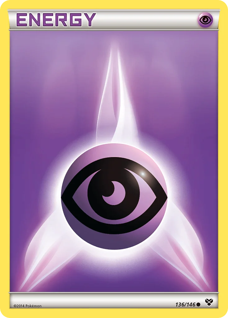 Psychic Energy Pokemon card