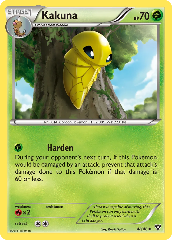 Kakuna Pokemon card