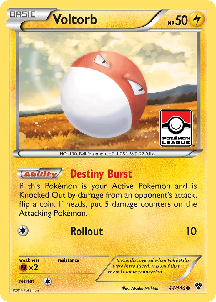 Voltorb Pokemon card