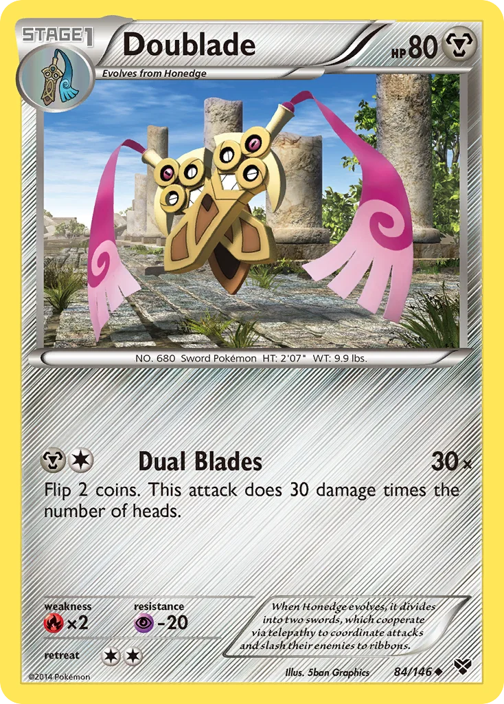 Doublade Pokemon card