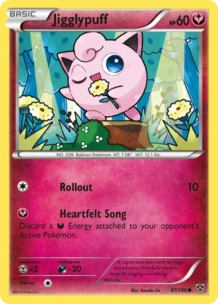 Jigglypuff Pokemon card